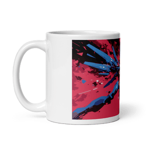 X Mechana White Glossy Mug - Cloutropolis