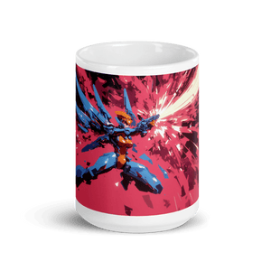 X Mechana White Glossy Mug - Cloutropolis