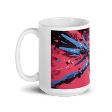 画像をギャラリー ビューアに読み込みます、 X Mechana White Glossy Mug - Cloutropolis