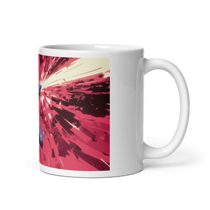 X Mechana White Glossy Mug - Cloutropolis